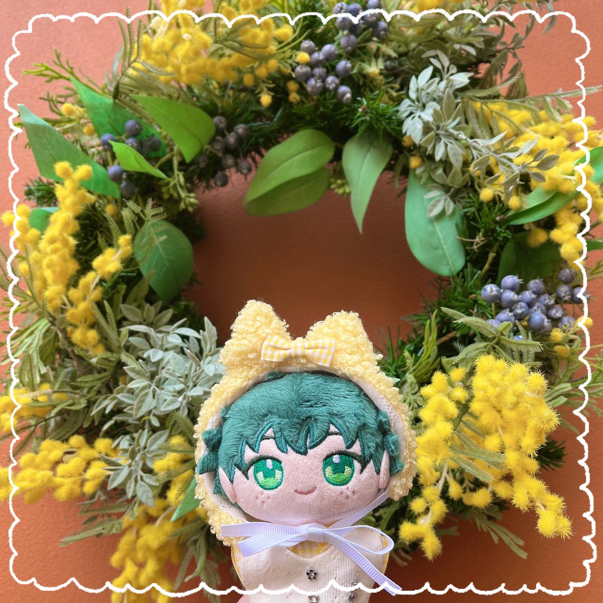 これはミモザの妖精さん🐈💛