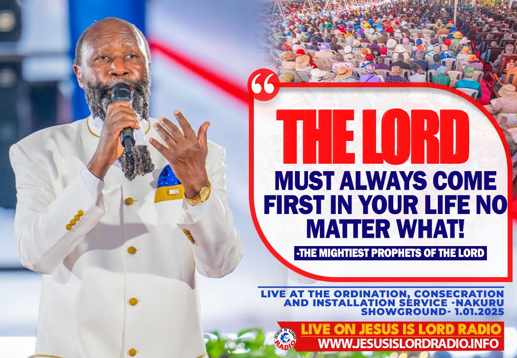 No matter your condition, remember to always put GOD first even #HIVBowsToTheLORDJesus