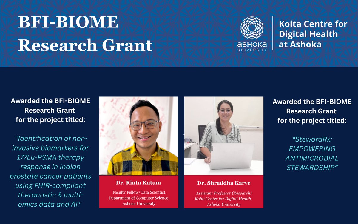 Koita Centre for Digital Health - Ashoka (KCDH-A) tweet media