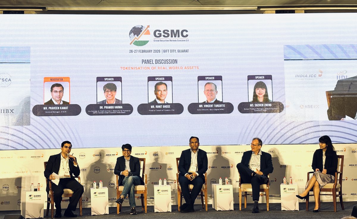 Global Securities Markets Conclave (GSMC) tweet media