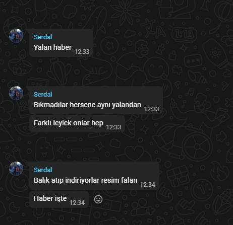 gurayta's tweet photo. @isen41 @alpertuydes Whatsapp grubunda yazdıkların bunlar
inanılır gibi değil ! Bana yalancı demiş 😆 https://t.co/5MQrnAJRtd
