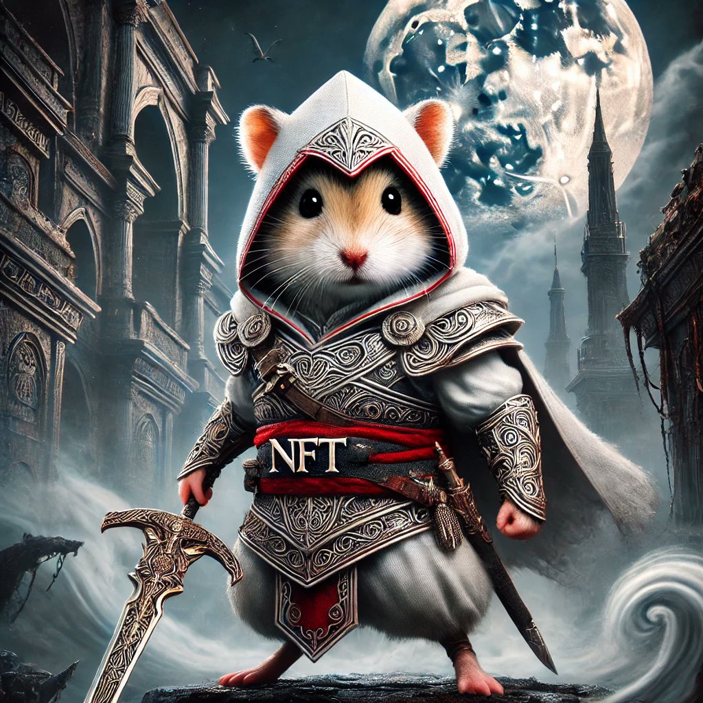 QT with your Hooded Assassin art 🐹