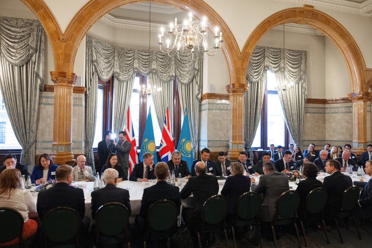 The British-Kazakh Society tweet media