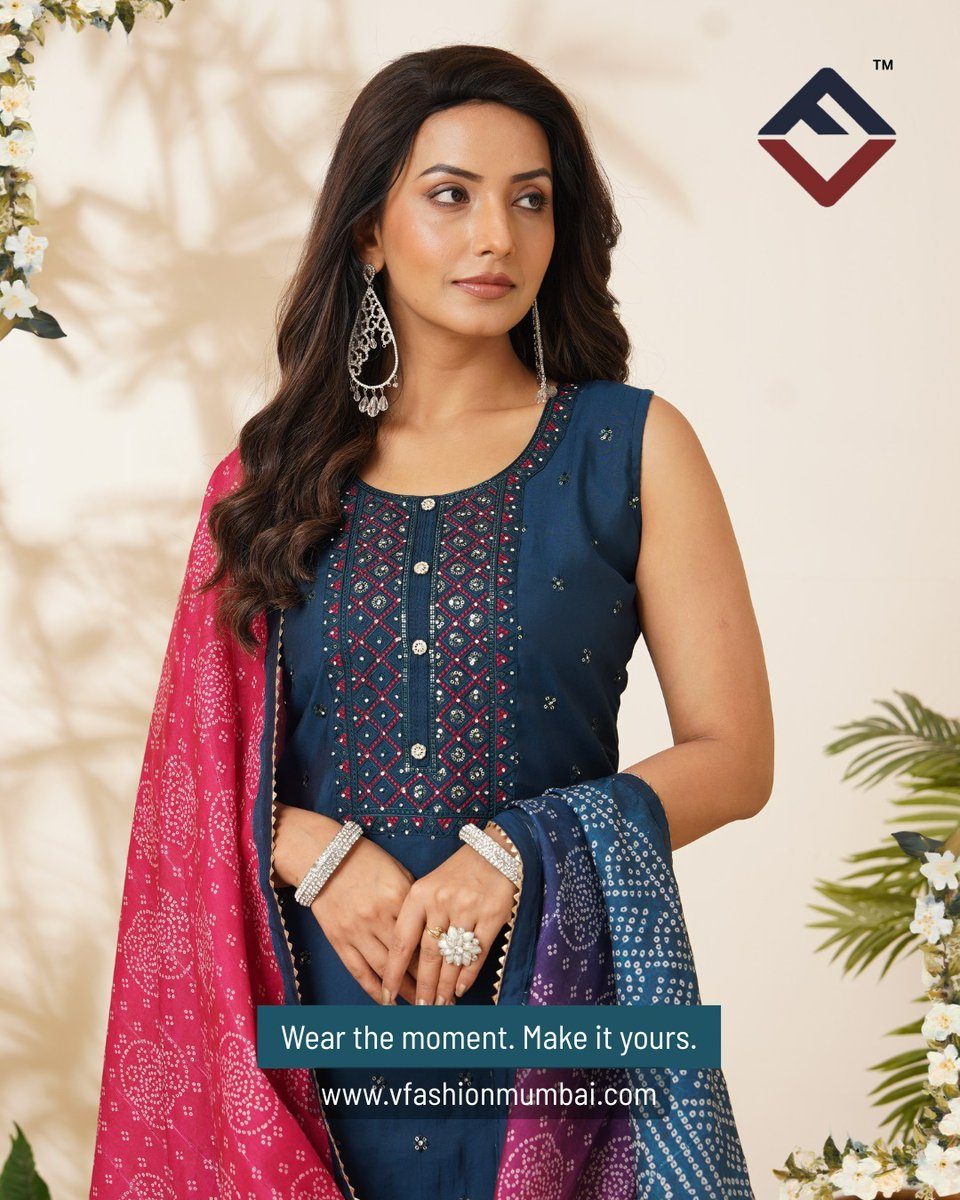 vfashionmalad's tweet image. Elegant vibes only ✨

#Vfashion #KurtiSet #EthnicWear #GirlsFashion #TrendingStyle

{Vfashion, Kurti pant suit, Ethnic wear, Girls fashion, Trending style, Indian outfit, Daily wear, Festive look, Stylish collection, Viral fashion}