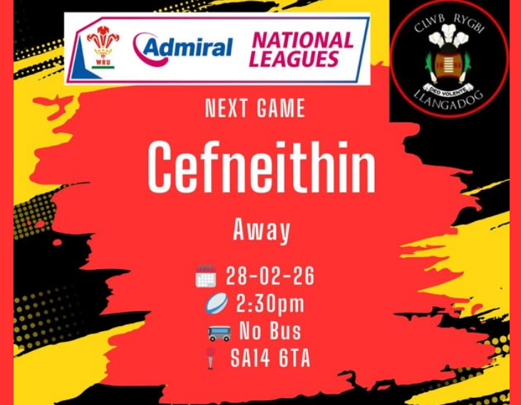 Llangadog RFC tweet media