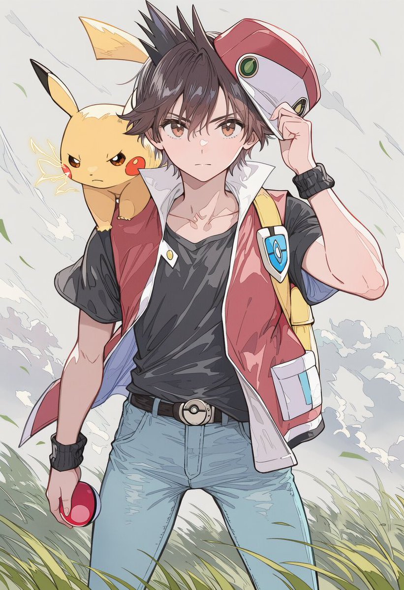 レッド＆ピカチュウ