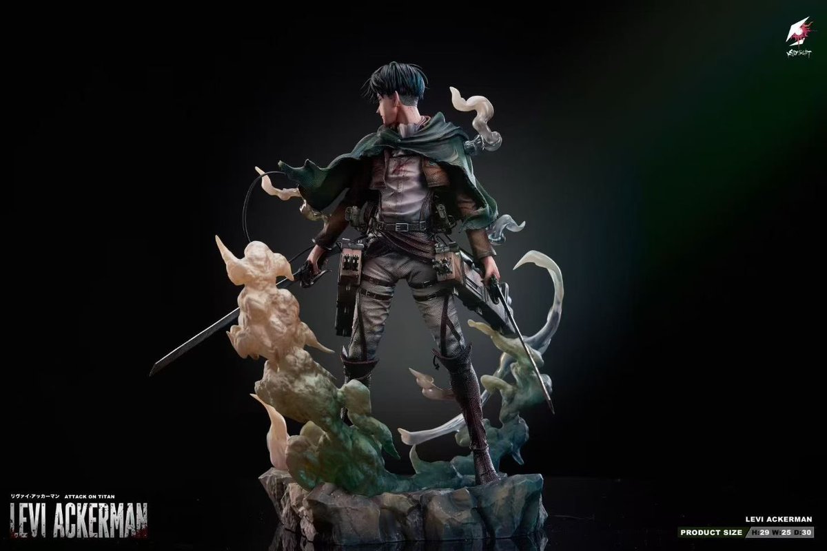 製作】緋紅Studio 【商品名】リヴァイ・アッカーマン 【サイズ】幅25