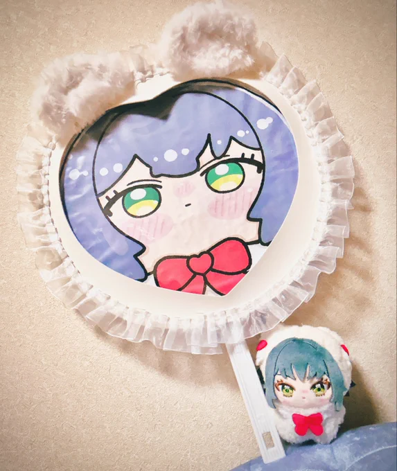 うちわ作ってみた