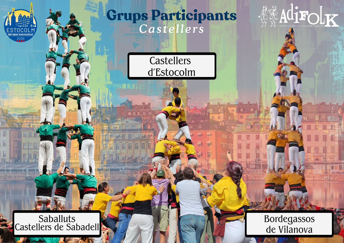 Adifolk_oficial's tweet photo. 🎉🌍 𝑪𝒐𝒎𝒆𝒏𝒄𝒆𝒎 𝒂 𝒑𝒓𝒆𝒔𝒆𝒏𝒕𝒂𝒓 𝒆𝒍𝒔 𝒈𝒓𝒖𝒑𝒔 𝒄𝒂𝒔𝒕𝒆𝒍𝒍𝒆𝒓𝒔 𝒅𝒆 𝒍’𝒆𝒙𝒑𝒆𝒅𝒊𝒄𝒊ó 𝒄𝒂𝒕𝒂𝒍𝒂𝒏𝒂 𝒂𝒍 𝟑𝟖è 𝑨𝒑𝒍𝒆𝒄 𝑰𝒏𝒕𝒆𝒓𝒏𝒂𝒄𝒊𝒐𝒏𝒂𝒍 • 𝑬𝒔𝒕𝒐𝒄𝒐𝒍𝒎 (𝑺𝒖è𝒄𝒊𝒂) 𝟐𝟎𝟐𝟔! 🇸🇪 https://t.co/hRAkKBqgn9