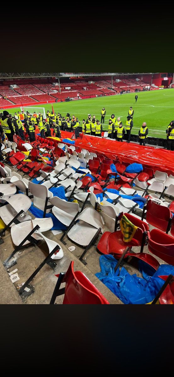 Not so long ago we banned Jewish fans for simply being Jews but pretended they were hooligans for our racism to stick, even the police have debunked that one. 

Turkish fans last night at Nottingham Forest caused chaos, damage to the ground after losing and sporadic fights in the