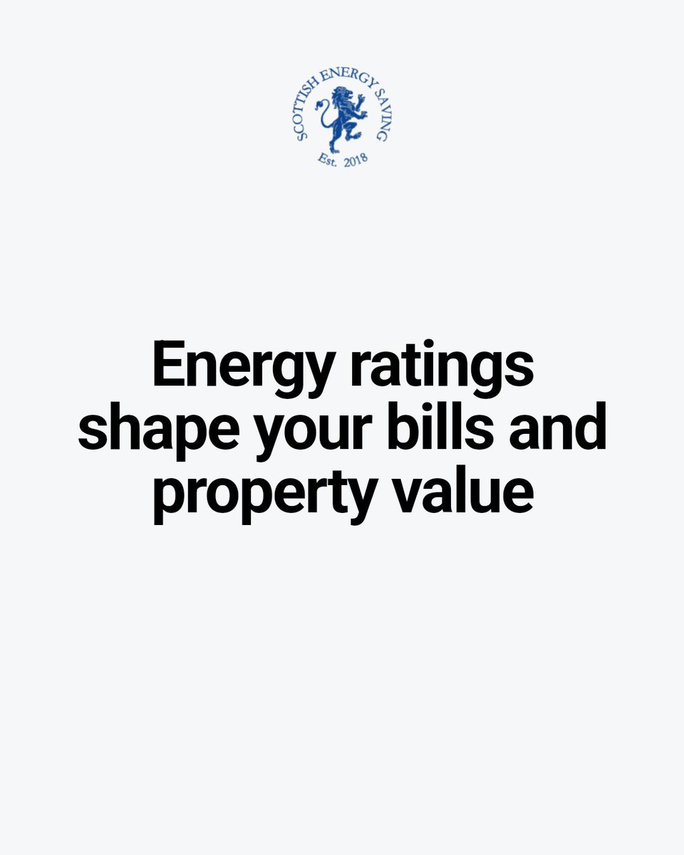 ScotlandEnergy's tweet image. Property owners, listen up! Energy ratings aren't just a box to tick—they affect your bills, compliance, and property value. Stay ahead with smart upgrades that cut costs and improve comfort. Ready to future-proof your home? #NetZeroScotland #NetZeroScotland