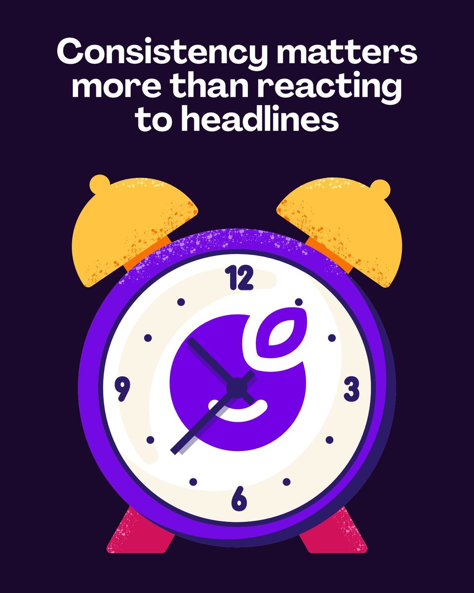 withplum's tweet image. You need consistency. 💪

Showing up every day beats overnight wins.

Automation helps with that! 💡

Plum is not a bank. T&amp;amp;Cs and ISA rules apply. Capital at risk when you invest.

#plum #financialhabits