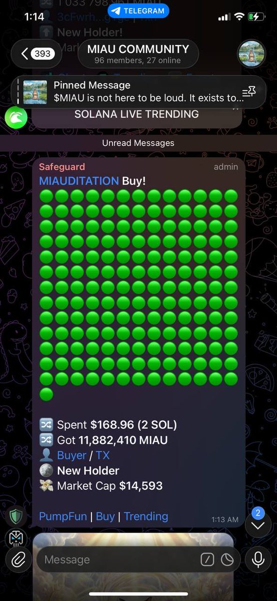 Miauditation1's tweet photo. @Nuotrix @WheresBroox Hi @Nuotrix 

Major alpha on X. 

Dev previously led a CTO from 40k to 3.6M ATH. 🤯

Consistent building, organic chart, and fire art 

9vtyxYYCcJi66mB4cEh32CrPbEmaDxwMsTyrXAWspump https://t.co/b5SIDfe2Zp