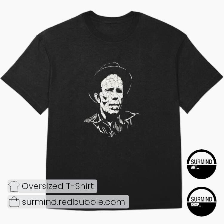 surmindshop's tweet photo. Step into the surreal, rain-soaked world of a true original with this unique Tom Waits portrait art oversized t-shirt.🥃🎩
SHOP: https://t.co/w5L9zmt0zQ
#TomWaites #RainDogs #Swordfishtrombones #OversizedStyle #ArtRock #Redbubble #BluesGrit #Streetwear #IndieAesthetic https://t.co/vYAloQVzrk