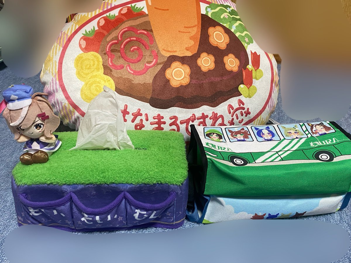 マチカネタンホイザのボックスティッシュカバーが届きました