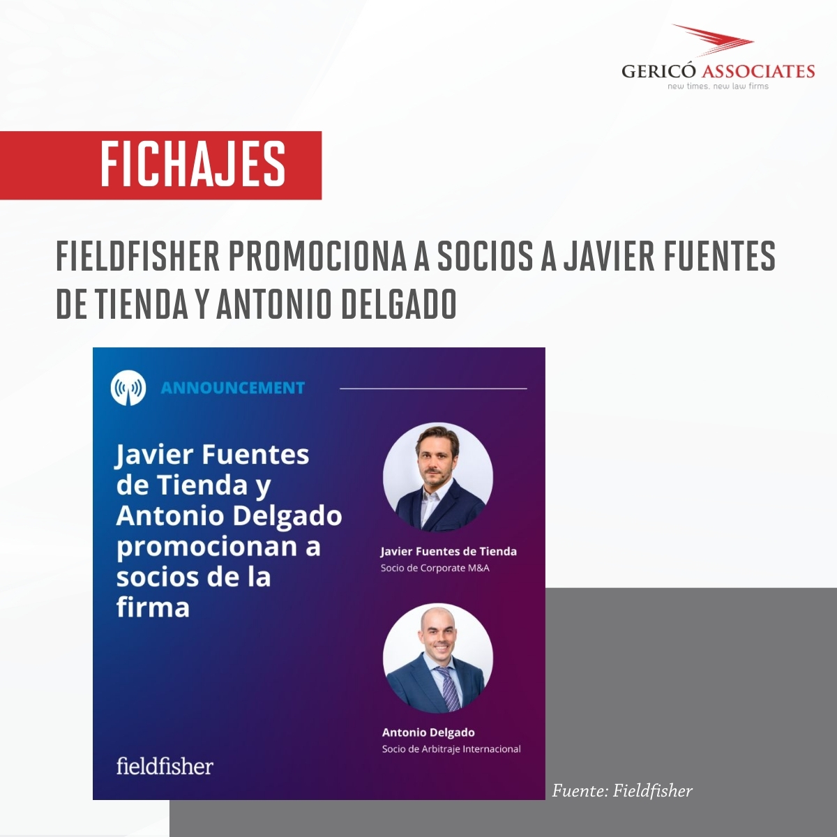 Gericó Associates tweet media