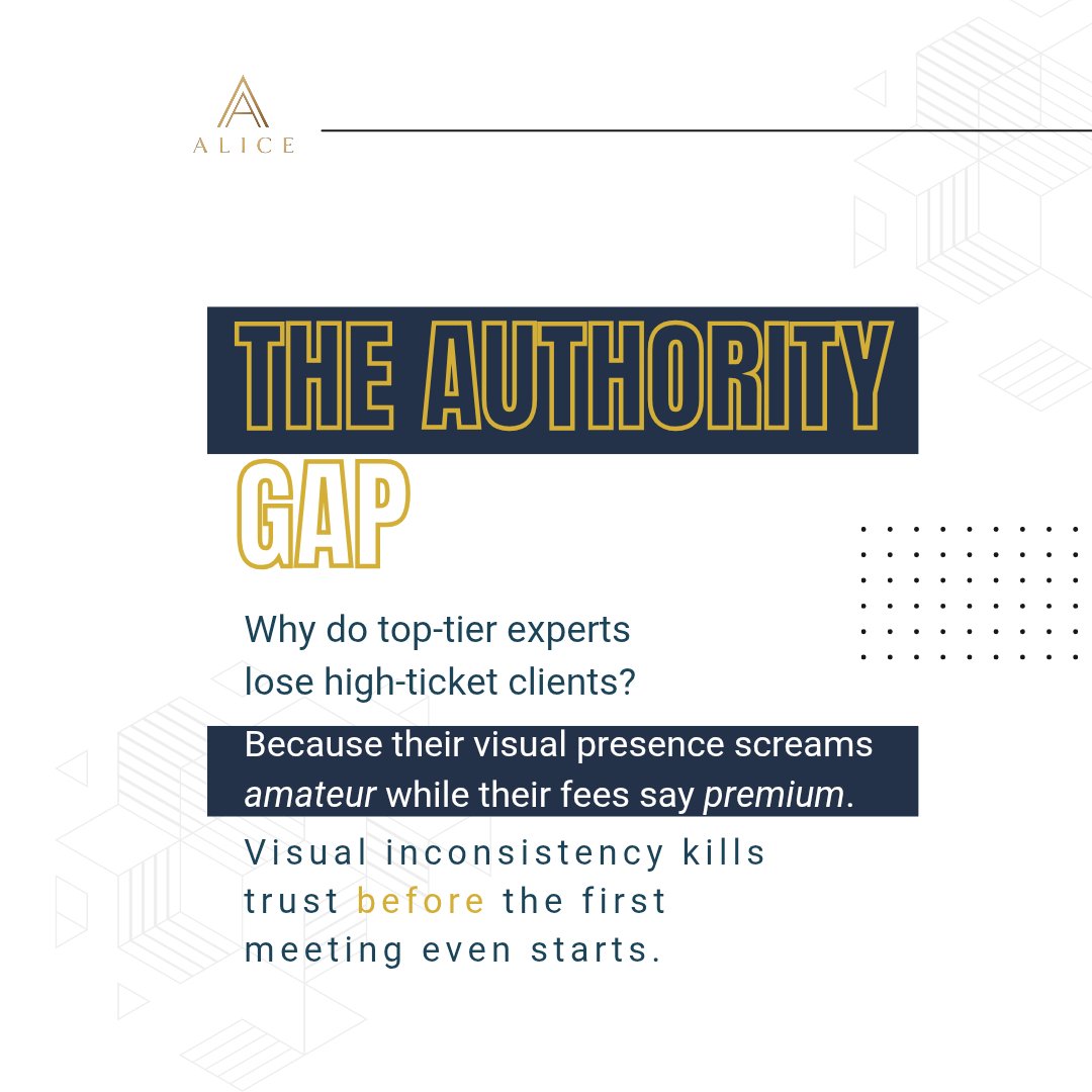 AliceArarau29's tweet image. You don't have a sales problem. You have a Perceived Value problem. 📉
​If you look like everyone else, you’ll be priced like everyone else.
​My Framework:
✨ Design Authority
✨ Justify Worth
✨ Own the Market
​Design is your credibility. 💼
​#PersonalBranding #VisualAuthority