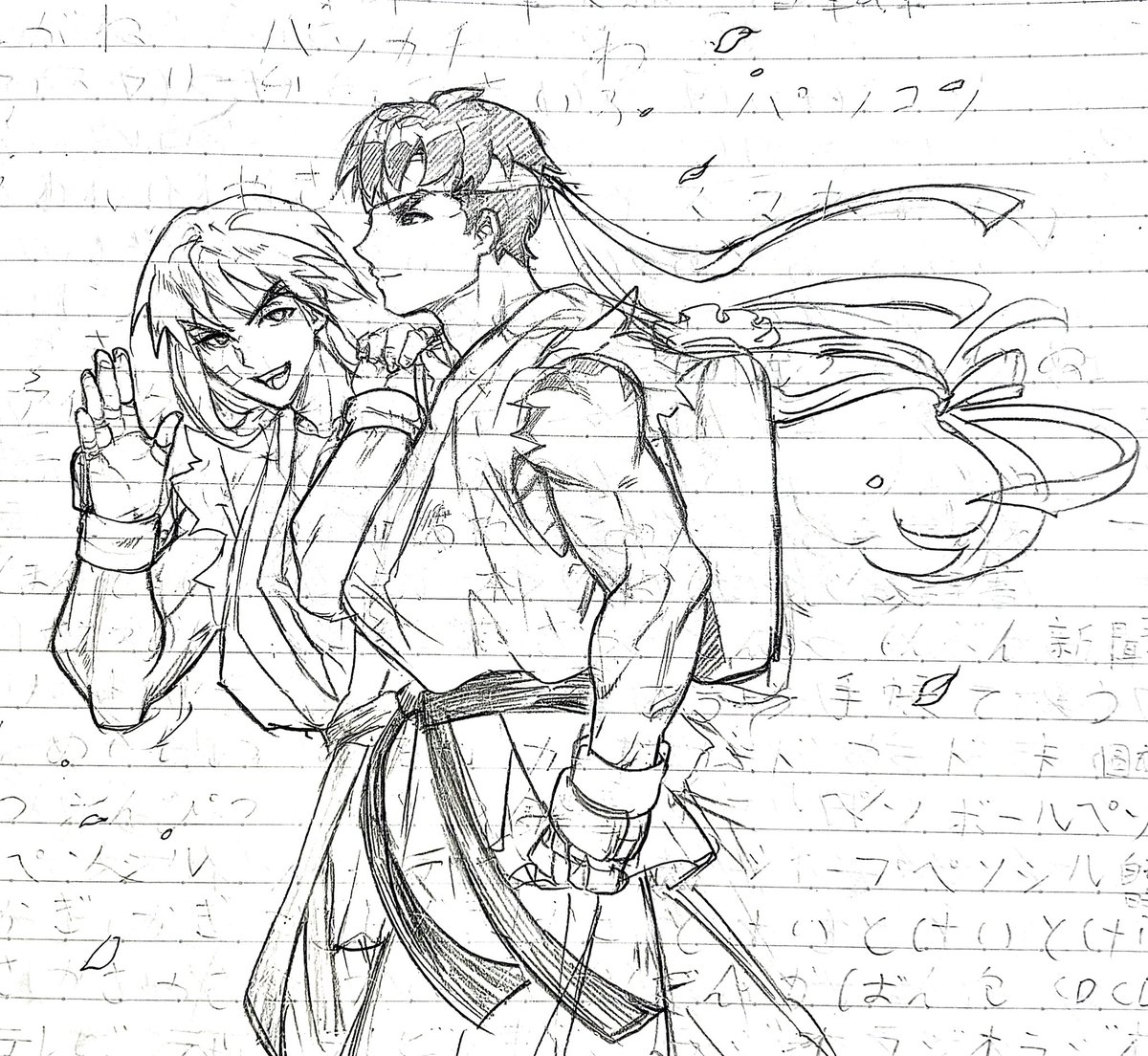 fqjby's tweet photo. 落書き③ https://t.co/MgyAwgkZt3