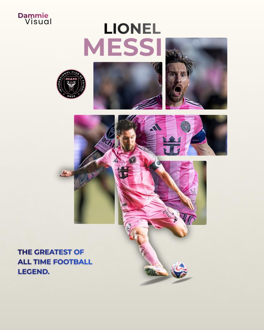 30 days. 30 designs. No excuses.
Day 1: Lionel Messi 🐐
Let’s see the improvement.