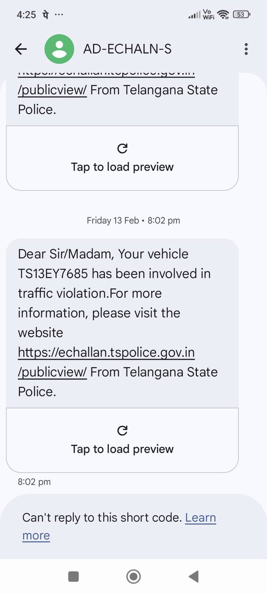 pudi_rajkumar's tweet photo. @HYDTP Respected Sir/madam

I'm from Andhra Pradesh..i don't have any vehicle in my name, recently i have received a message that my vehicle(car) violated the traffic rules .. So sir i request you to kindly take necessary action as i don't have any vehicle. https://t.co/nooK5AYdqu