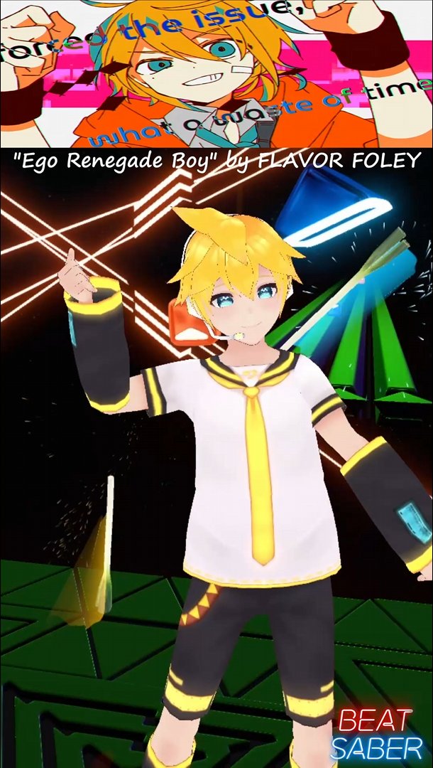 Negi_Channel_VR's tweet photo. 【BeatSaber】自我反逆ボーイ / Ego Renegade Boy - by FLAVOR FOLEY - ft.Len - [English Subs] - [日本語字幕]
https://t.co/bzw2FoGSMN
・I just posted my latest short video. ( ⁎ᵕᴗᵕ⁎ )❤︎
・最新のショート動画を投稿しました  ( ⁎ᵕᴗᵕ⁎ )❤︎
#vocaloid #flavorfoley #KagamineLen https://t.co/0bnF5UDLiQ