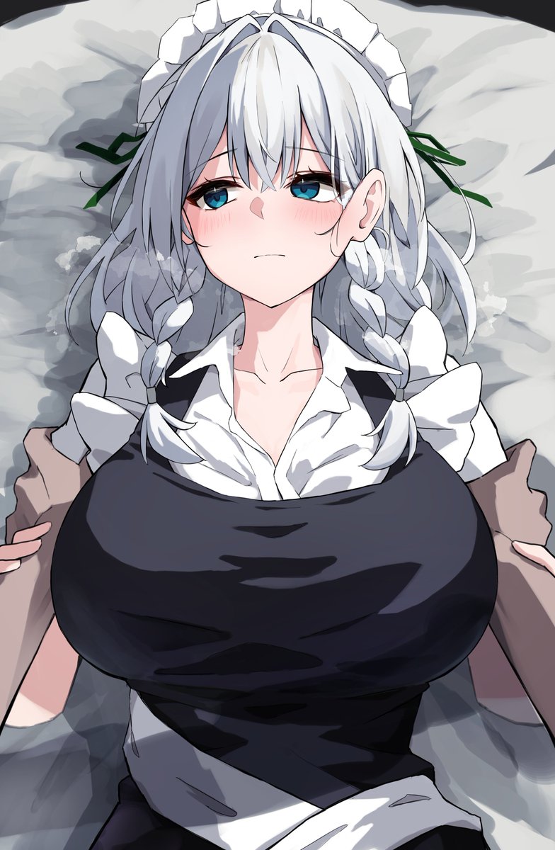 まずメイド長を押し倒します。
#東方Project 