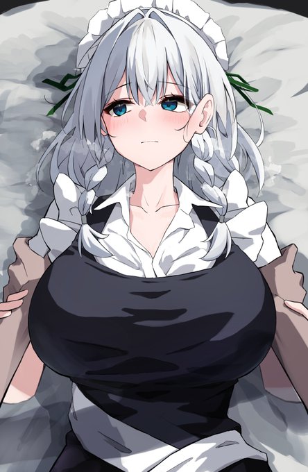 まずメイド長を押し倒します。
#東方Project 