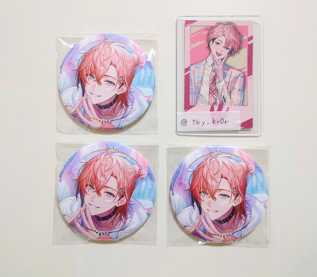 にじさんじ 交換 誕生日 バースデー グッズ 2025 箔押し缶バッジ