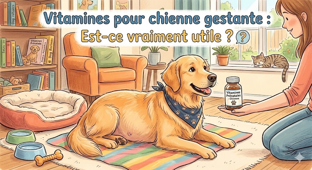 Faut-il donner des vitamines prénatales à sa chienne en gestation ?
toutou.site/vitamines-pren…
Faut-il donner des vitamines prénatales à votre chienne gestante ? Nos conseils pour éviter les carences et protéger ses futurs chiots.
