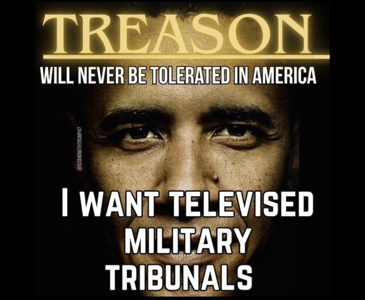 With President Donald J. Trump as our fierce and unprecedented President, FINALLY, these absolute CRIMINALS will be held accountable. 

We cannot be Great Again if Americans don’t see JUSTICE, which is why exactly why we will see it!! 🔥🔥🔥

IT IS COMING. 👏🏻💥
IT IS TIMING. ⏱️