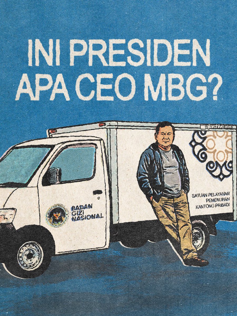 presiden yang merangkap jadi bos katering.