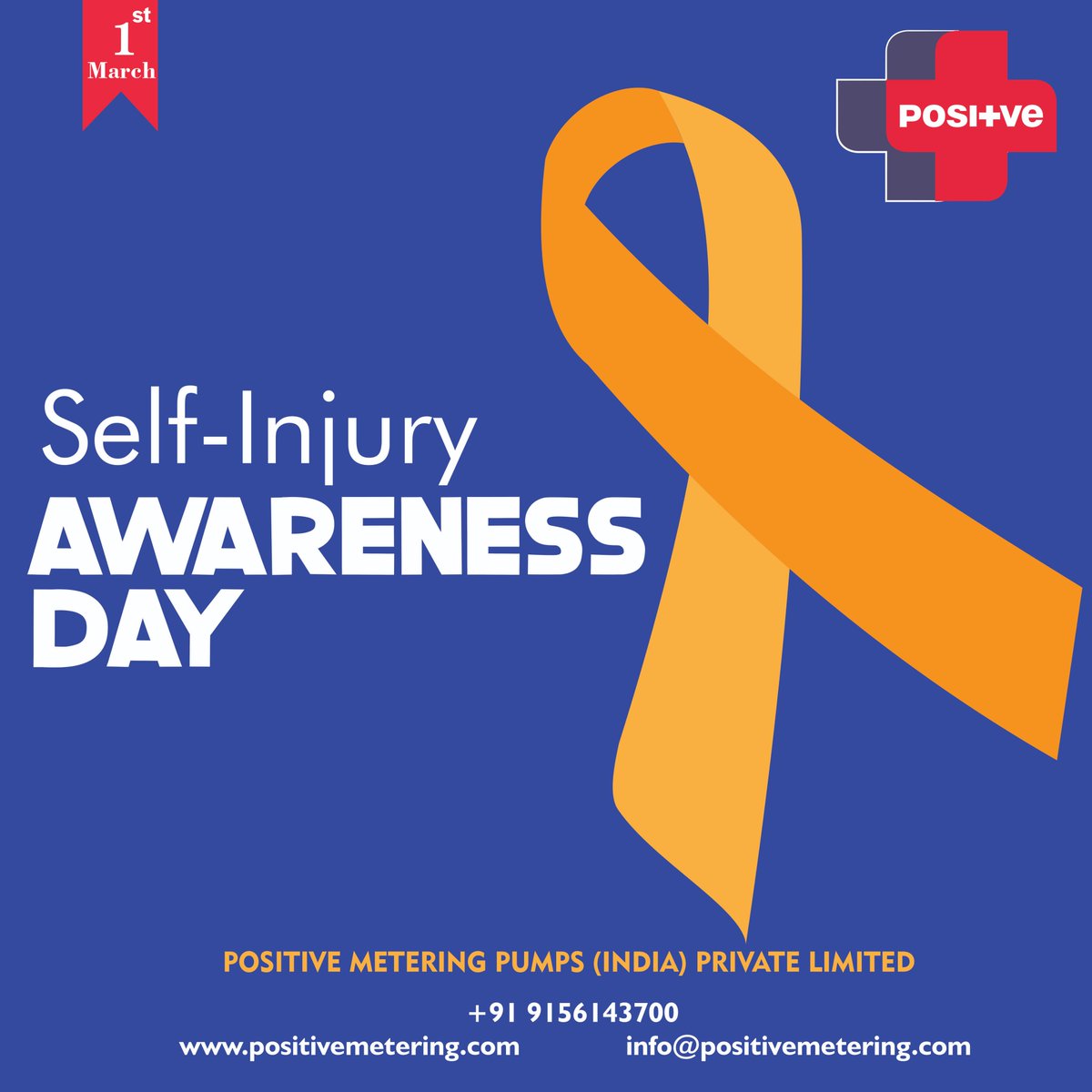 posimetering's tweet photo. Self-Injury Awareness Day

Support starts with awareness. A small act of understanding can make a big difference in someone’s life.

Positive Metering Pumps (India) Private Limited
📞 +91 9156143700 
🌐 https://t.co/KdfIXrbSNi
✉ info@positivemetering.com https://t.co/mQKHLFustD