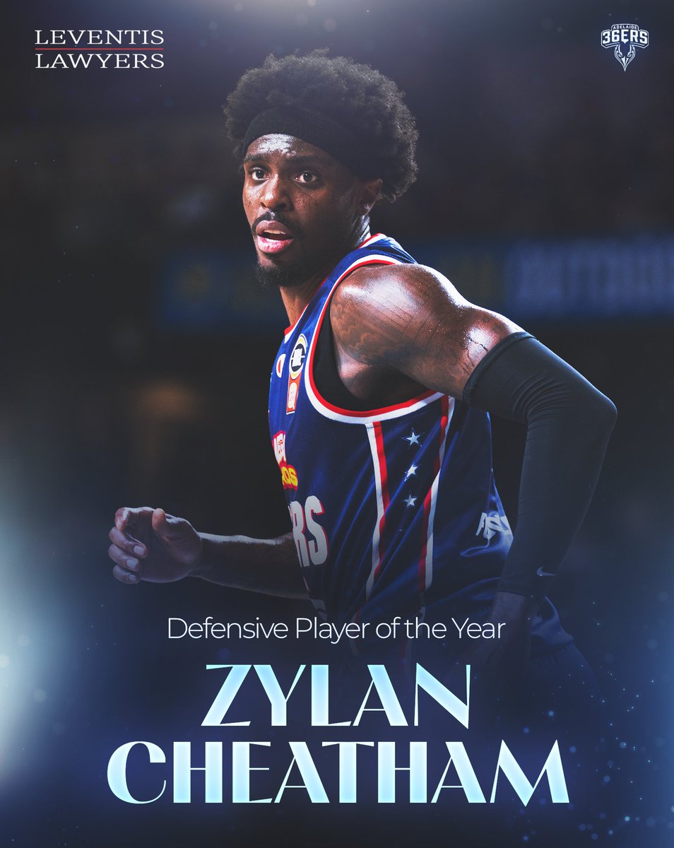 Congratulations to Z for being awarded our Best Defensive Player award for NBL26! 😤

Presented by: Leventis Lawyers

#WeAreSixers