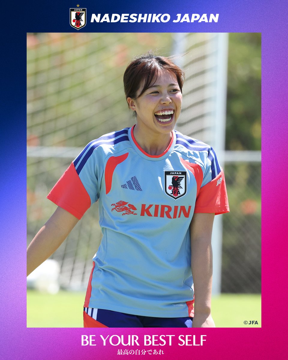 🔹なでしこジャパン🔹 -𝑫𝑨𝒀 𝟒 - 𝑩𝒊𝒈 𝑺𝒎𝒊𝒍𝒆😆 #WAC2026
