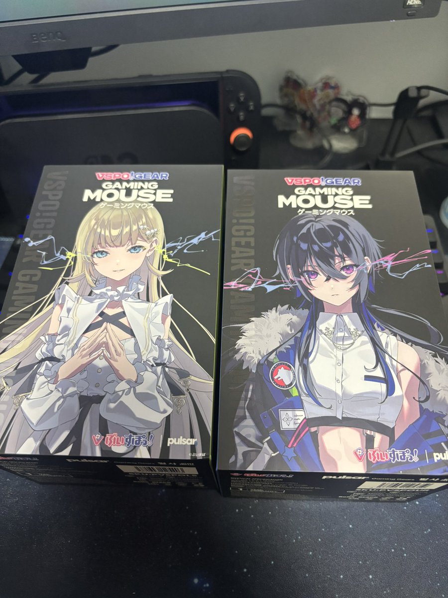 ぶいすぽマウス届いた #一ノ瀬うるは #英リサ