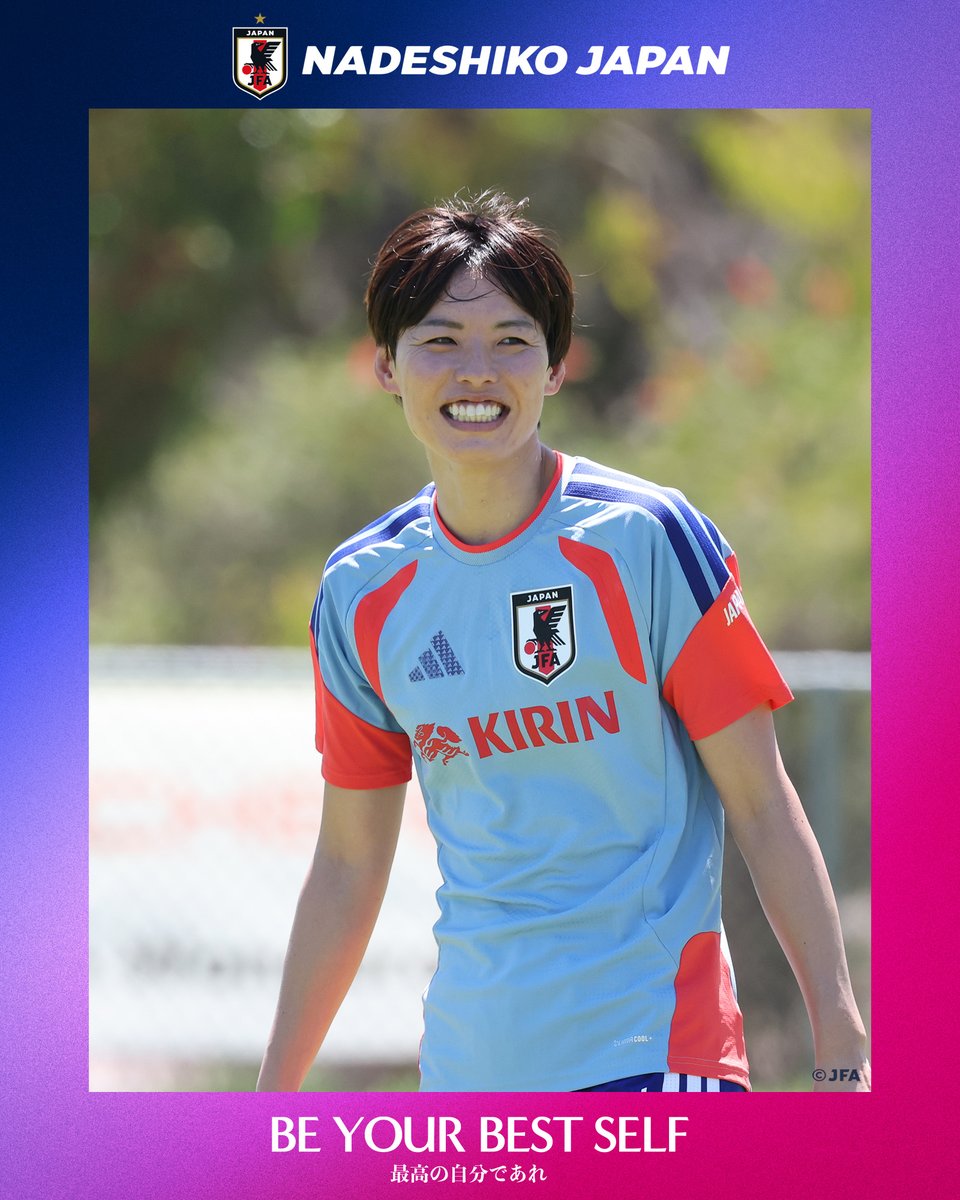 🔹なでしこジャパン🔹 -𝑫𝑨𝒀 𝟒 - 𝑩𝒊𝒈 𝑺𝒎𝒊𝒍𝒆😆 #WAC2026
