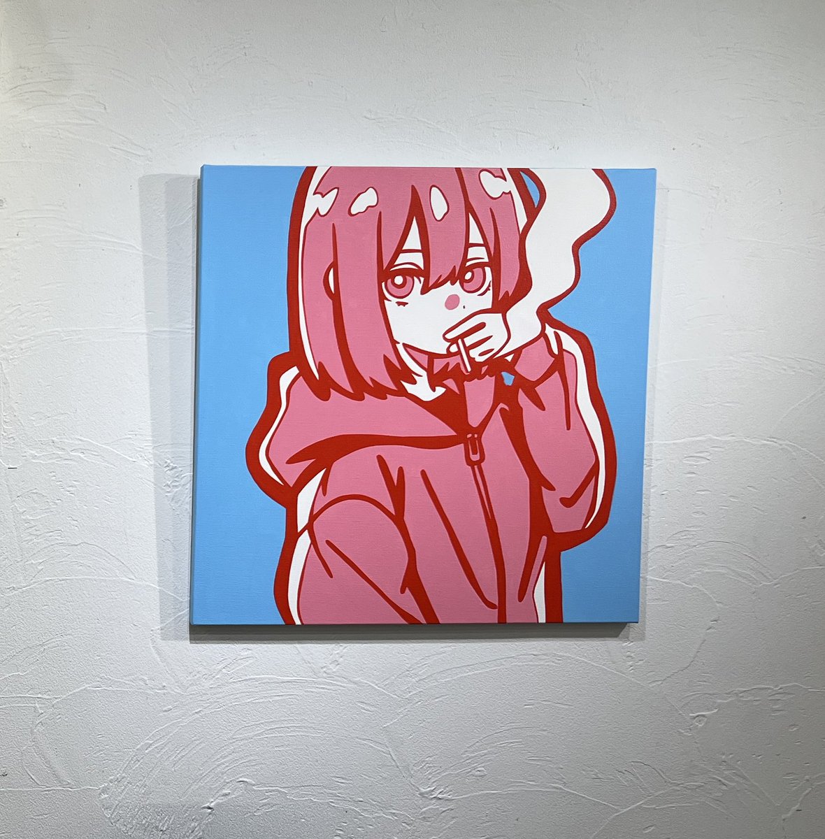 仕事を切り上げてシゲマツ/NANTOKAさんの個展を見てきた。 自分は