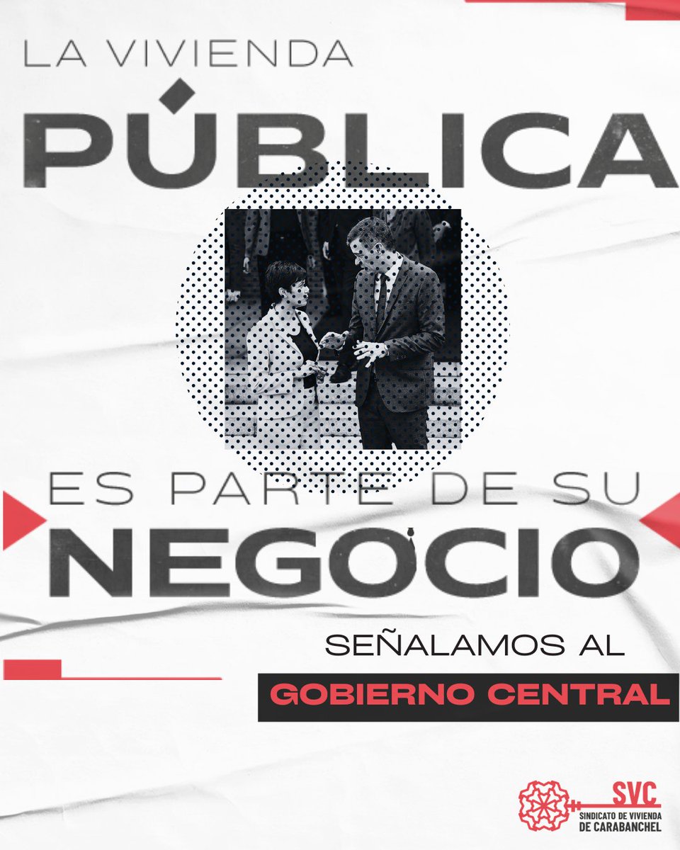 Cuando decimos que la vivienda pública es parte de su negocio es por esto ‼️

Sigue el hilo para saber por qué la vivienda pública no puede ser una solución aunque el gobierno central nos mienta continuamente a la cara 👇🧵: