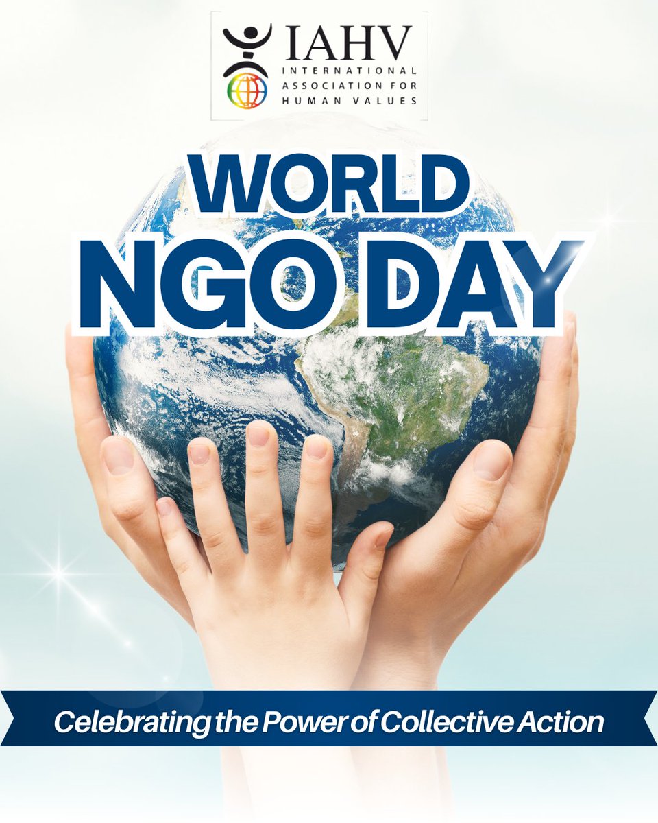 International Association for Human Values (IAHV) tweet media