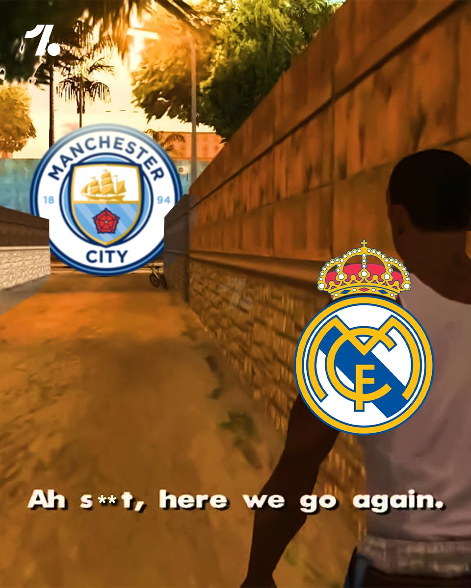 Real Madrid 🆚 Man City 🔄️