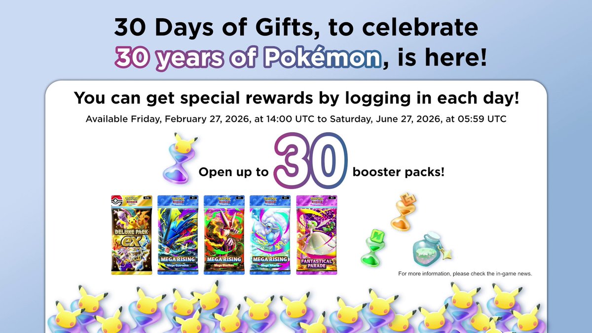 Pokémon TCG Pocket tweet media