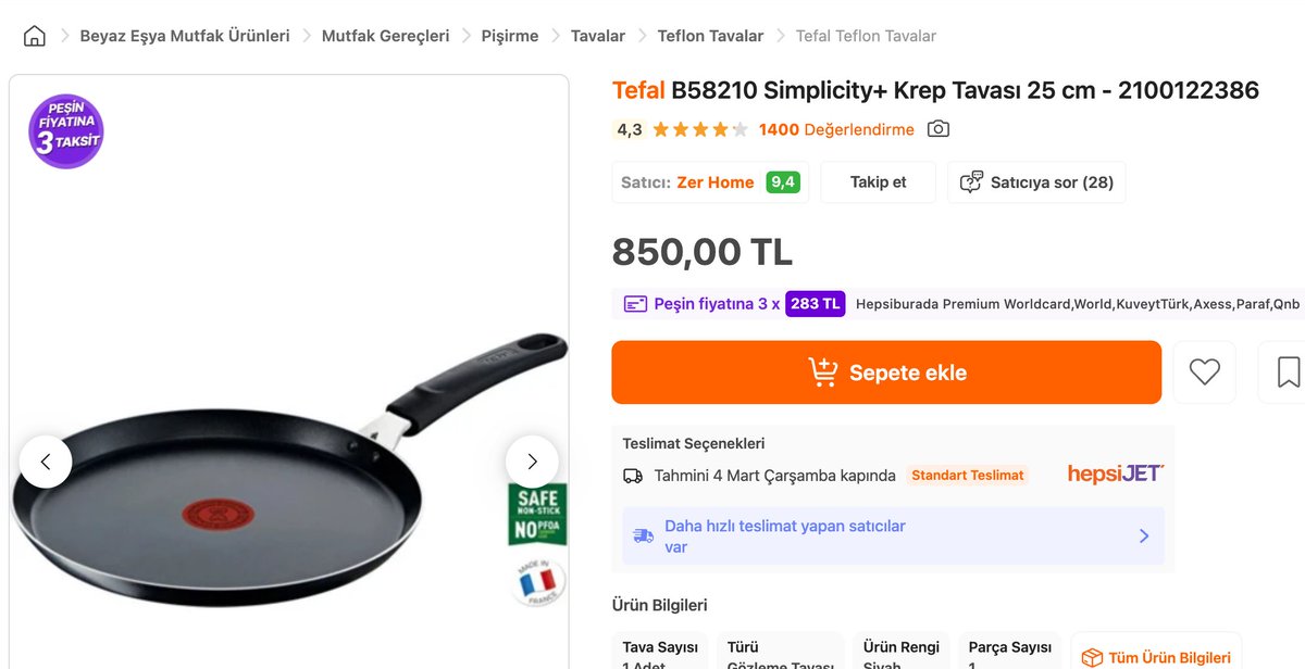 Bakın Tefal tava bu tavanın aynısını Türkiye'den alırsanız fiyatı 850 TL.

İpsala'dan çıkıp Yunanistan'a geçer ve oradan alırsanız fiyatı 160 TL

Tamamiyle halkını soymak üzere kurgulanmış bir sistemin içinde yaşıyoruz.