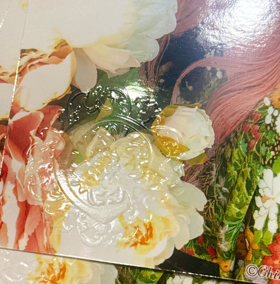 真ん中のブロマイド、エンボスで千尋のCが入ってます✨ 可愛いんです