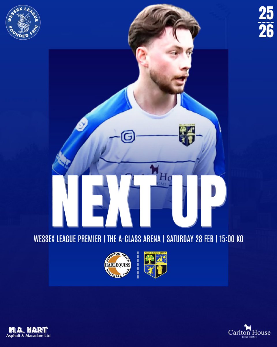 Back on the road tomorrow as we travel to <a href="/BemertonHeathFC/">Bemerton Heath Harlequins</a> 

A big game for the lads — come and get behind the boys 💛

#UpTheBrickies