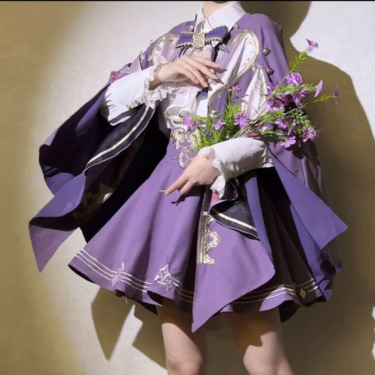 パープルカーニバルケープセットアップ♥