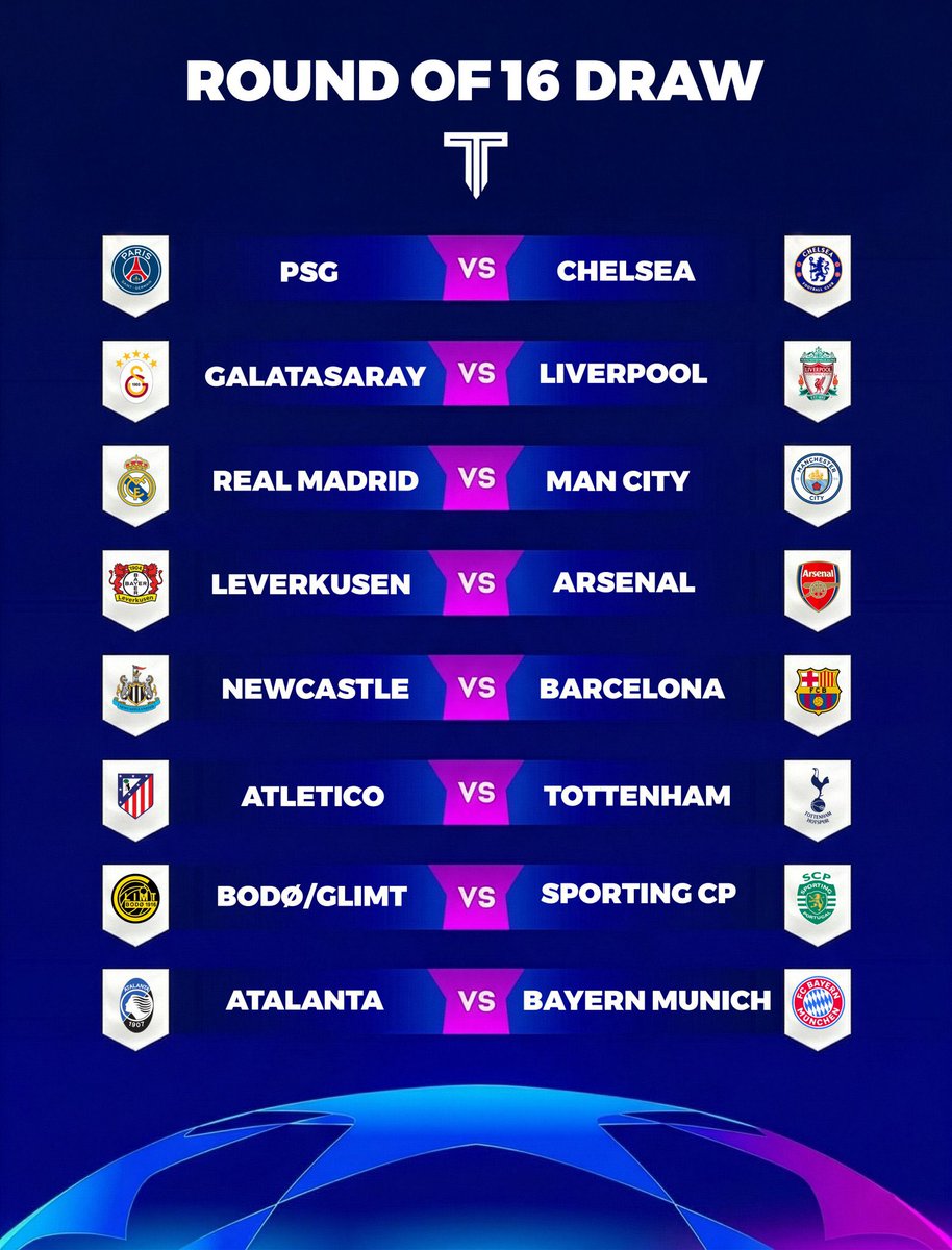 What do you think about this #UCLdraw matches 🔥