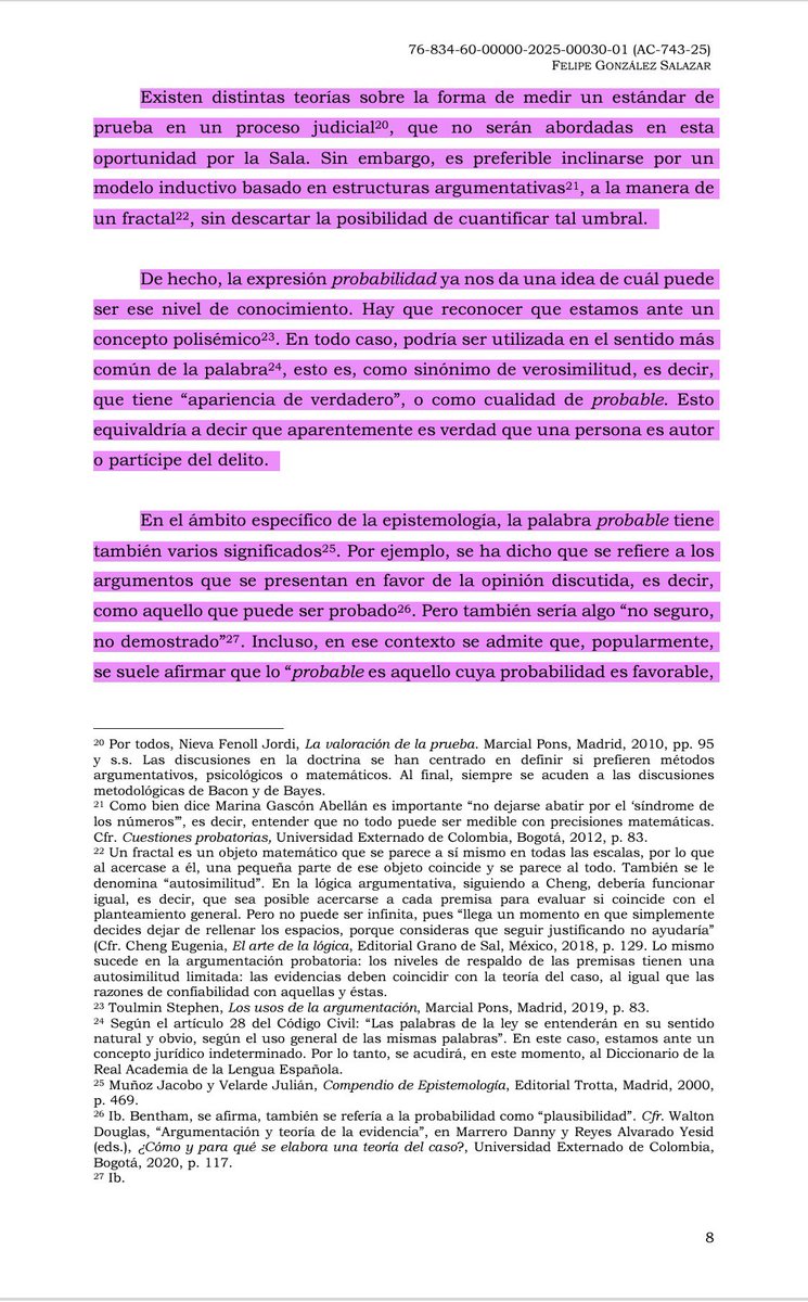 La decisión del Tribunal Superior del Distrito Judicial de Buga, Sala Penal, rad. (AC-743-25), de 10 de febrero de 2026, con ponencia del magistrado Carlos Andrés Guzmán Díaz, constituye un extraordinario precedente para el proceso penal colombiano. No estamos simplemente frente