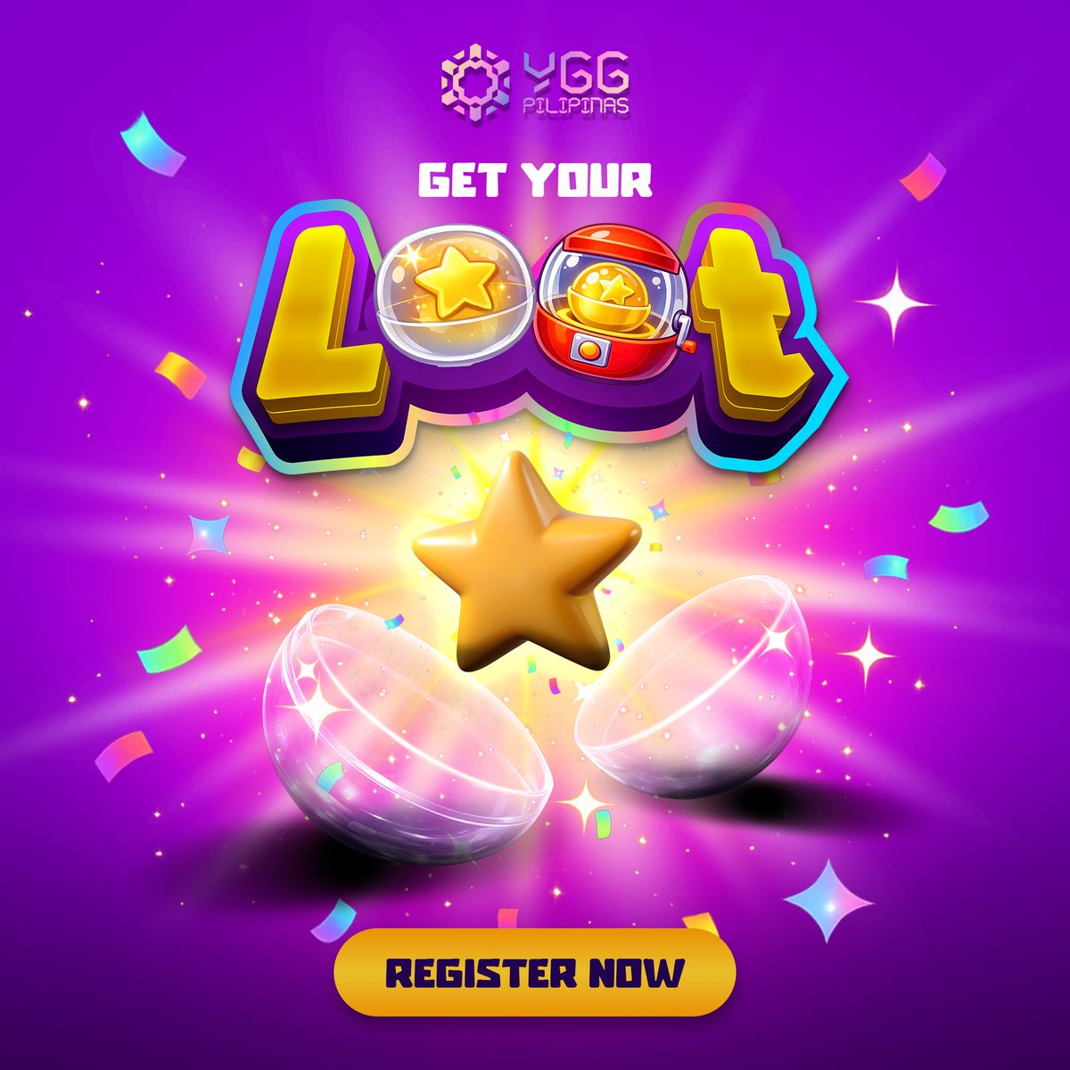 Y'all really thought it's love or luck? Meh. We prefer LOOT! ⭐

Get a chance to win ₱10,000 cash, Jambo Phones, and craving-favorites like Jollibee, Piattos, and more.

Complete tasks, earn a Loot Box, and let RNG decide your fate.

Register now 👉 yggpilipinas.link/CQ