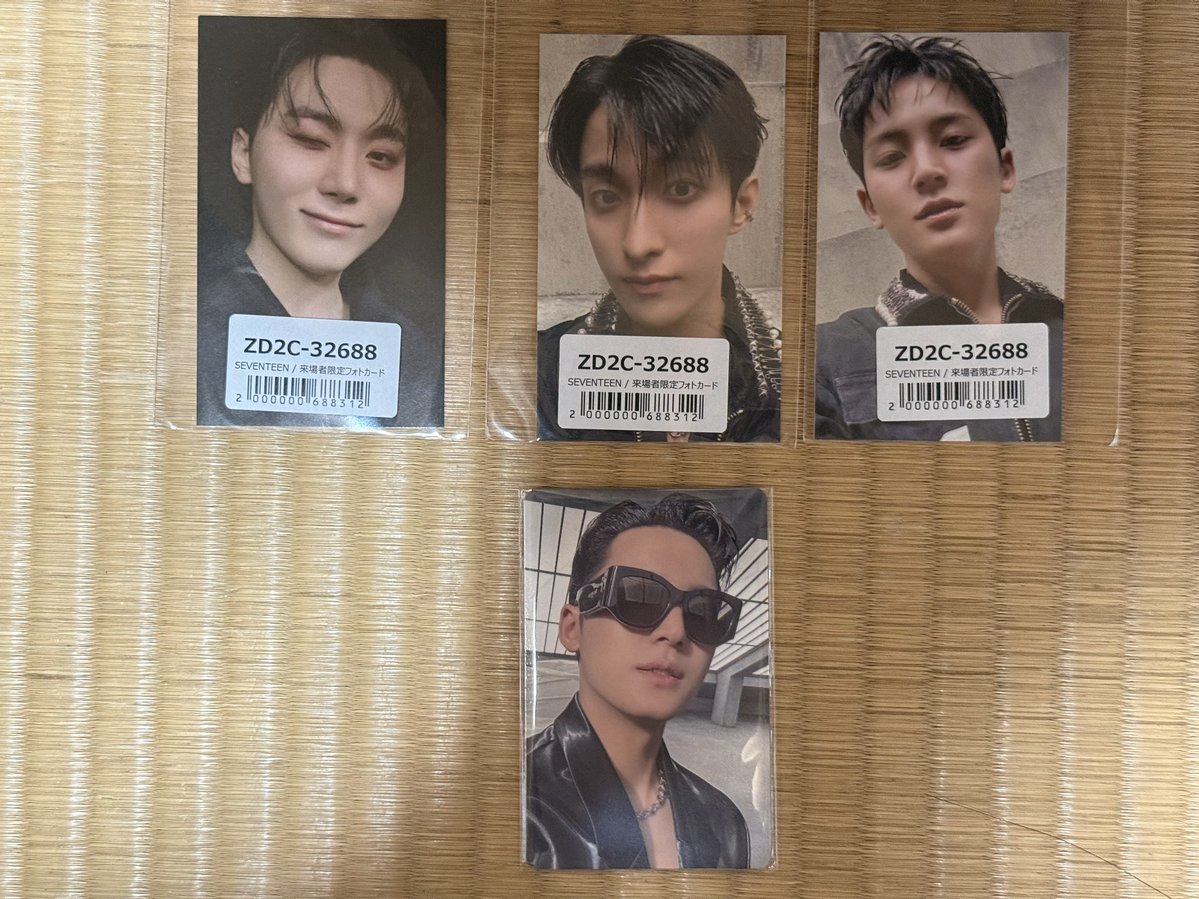 SEVENTEEN セブチ _NEW アルバム 特典 来場者限定フォトカード トレカ