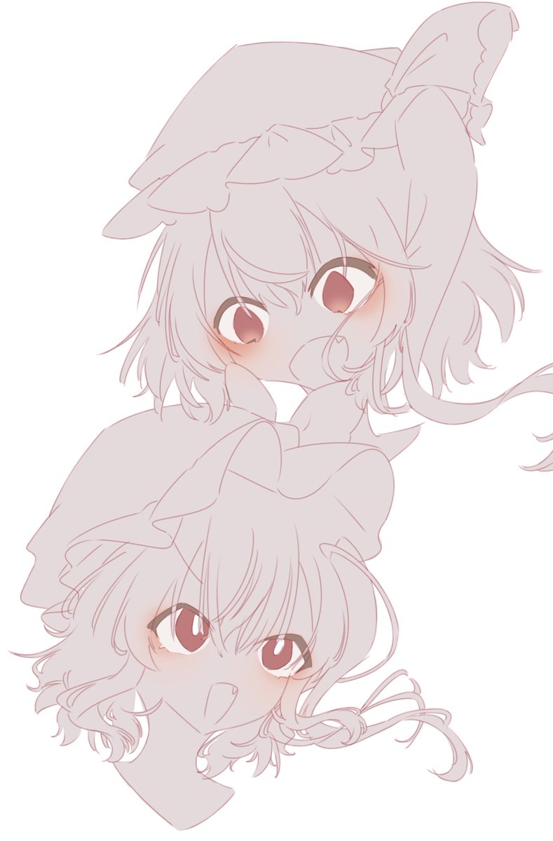 ２つの描き方で描いたﾌﾗﾝちゃん
#フラン #東方 #フランドール・スカーレット